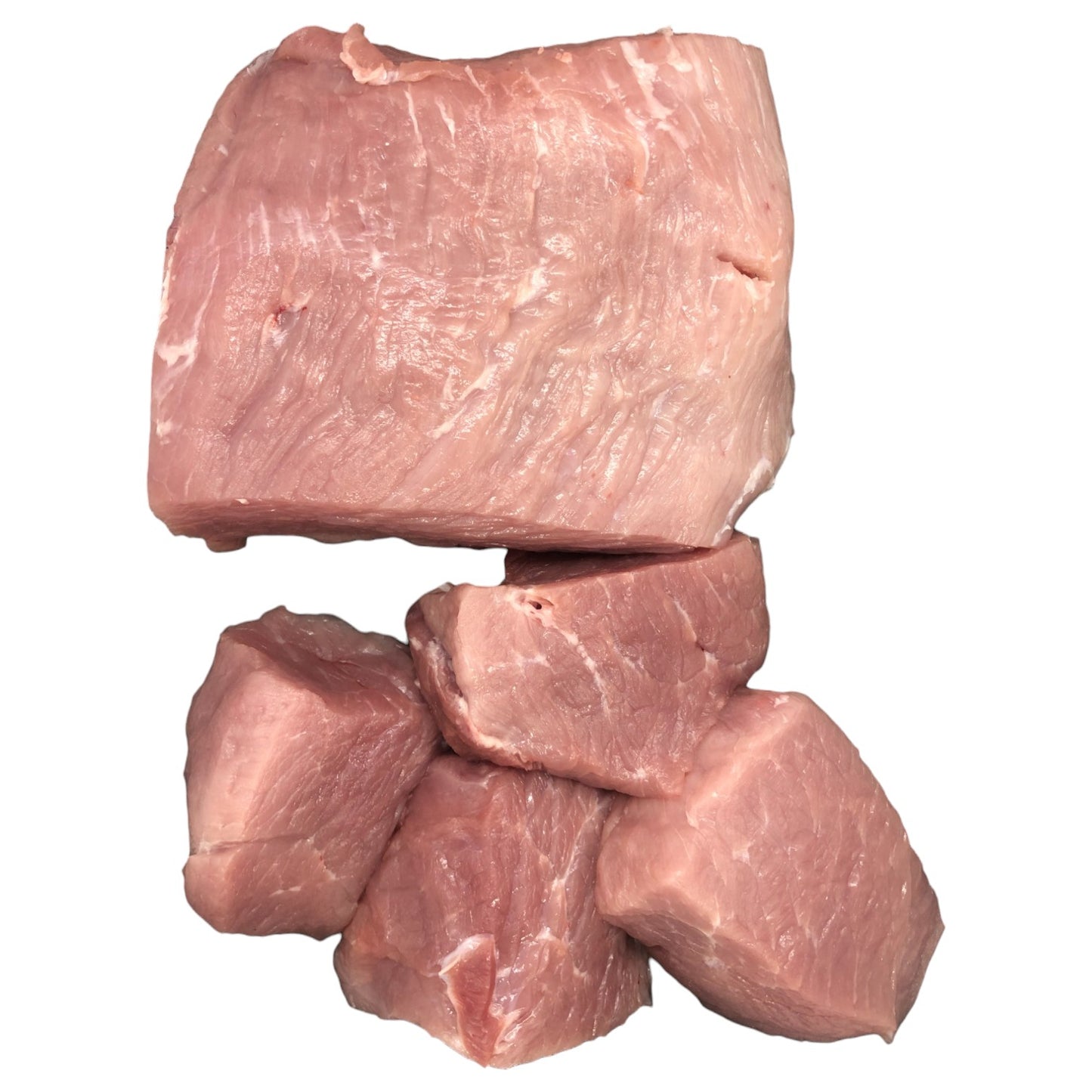 Maciza de cerdo limpia